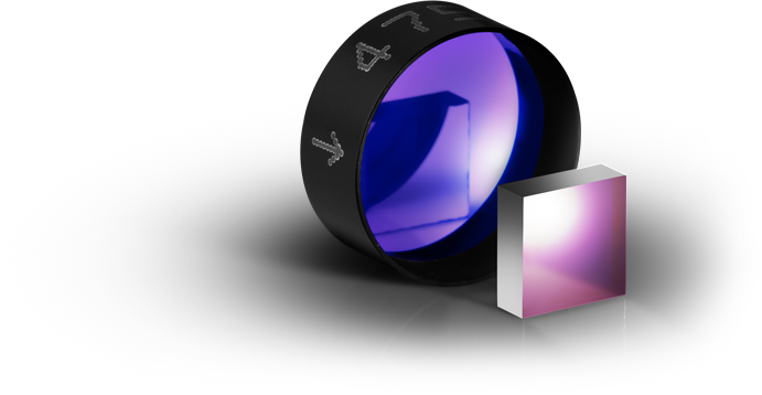 OD8 Fluorescence Bandpass Filters